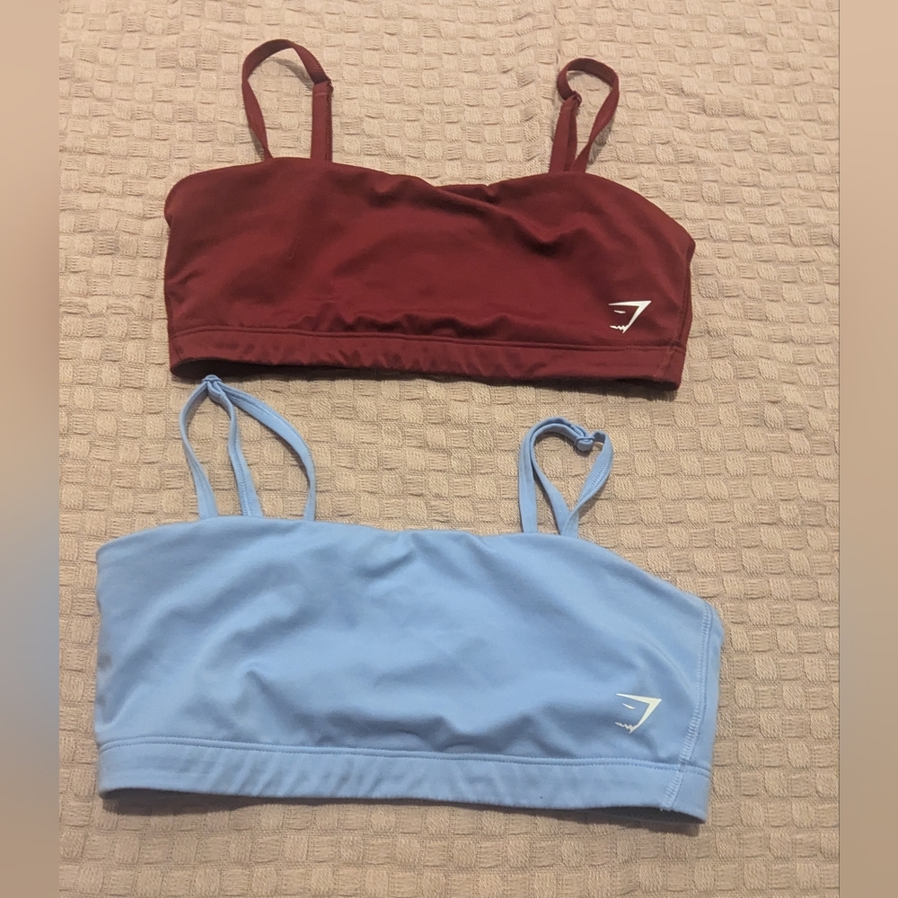 Gymshark bandeau bra bundle